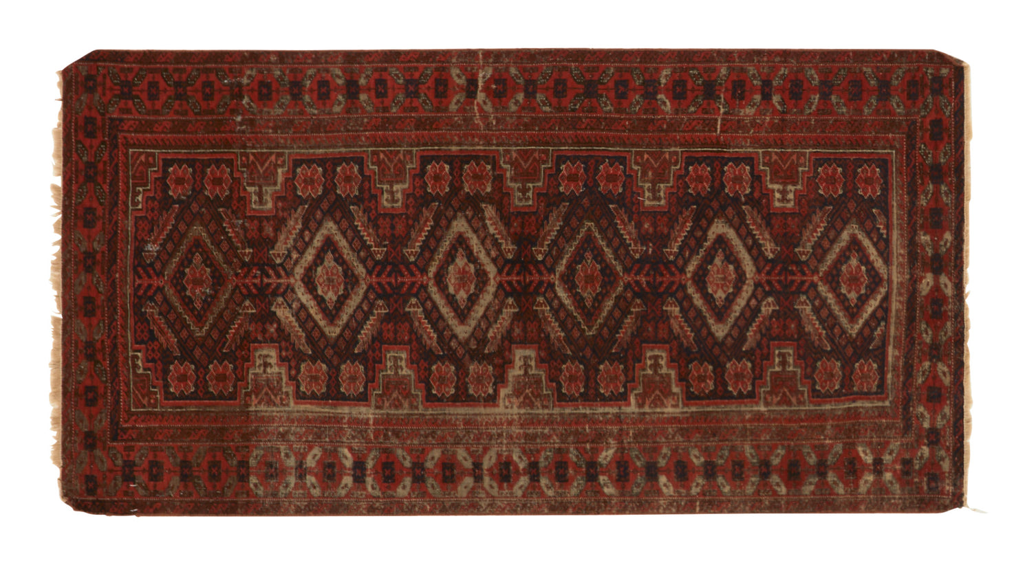 Vintage Belouch Rug - 5'6 x 2'10