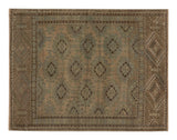 Vintage Afghan Rug - 4'10" x 3'8"