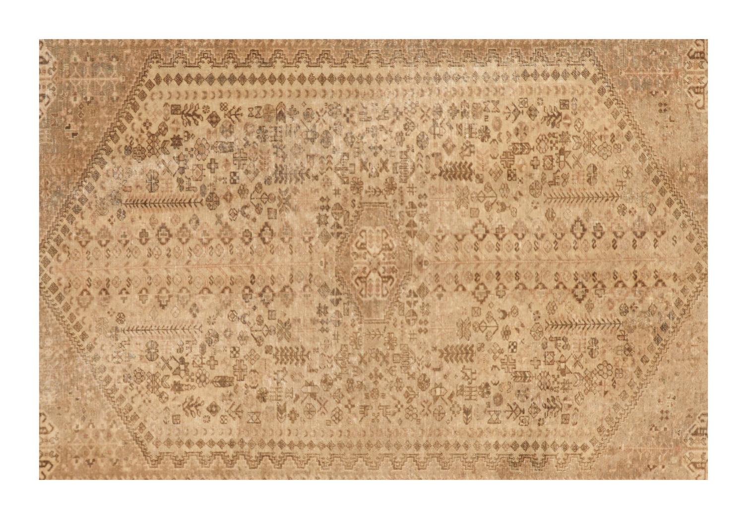 Vintage Abadeh Rug - 6'8 x 4'9