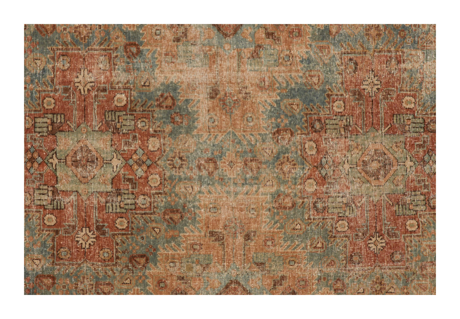 Vintage Afshar Rug - 6' x 4'3