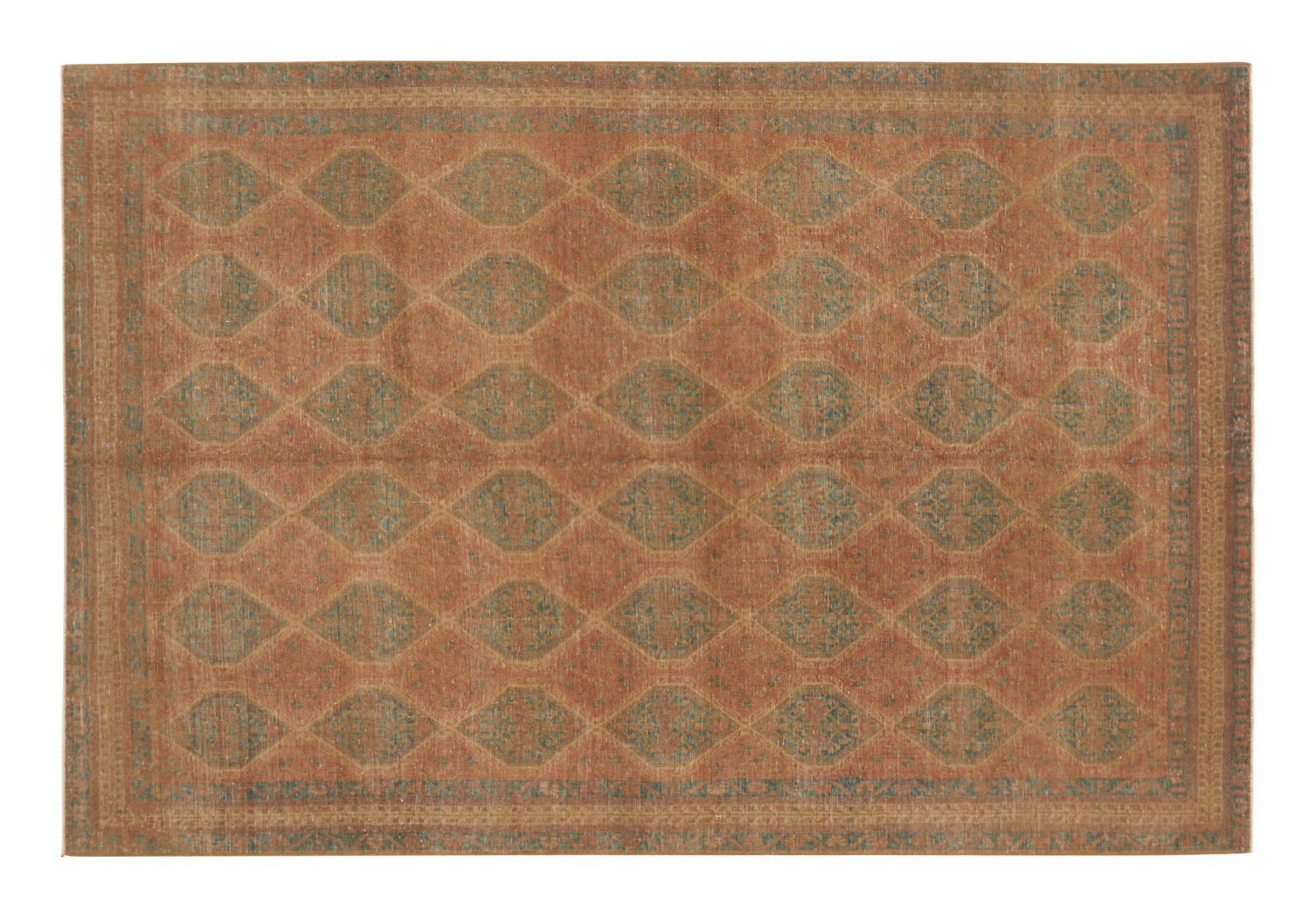 Vintage Afshar Rug - 8'2 x 5'4