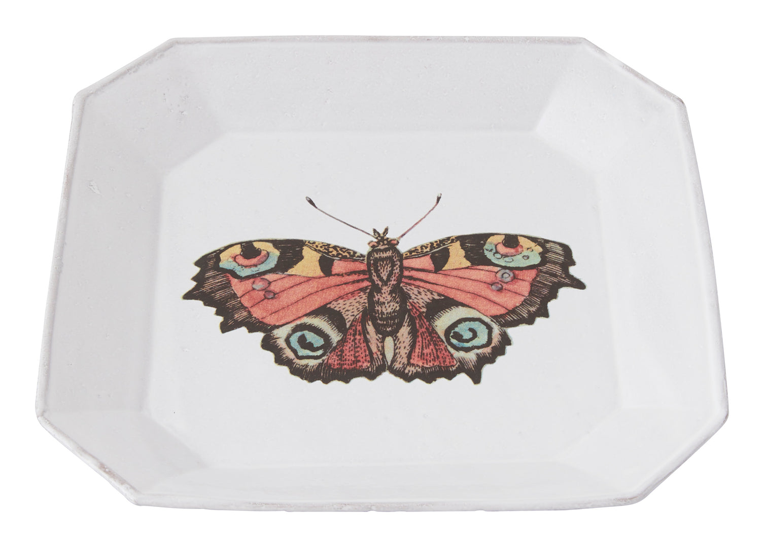 Astier de Villatte x JD Red Butterfly Plate