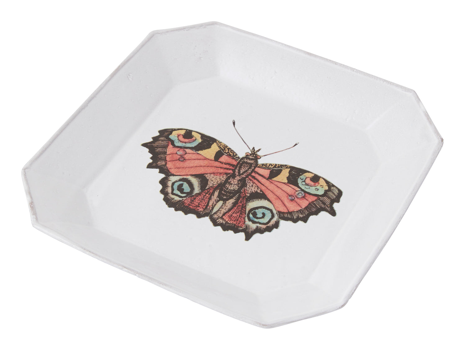 Astier de Villatte x JD Red Butterfly Plate