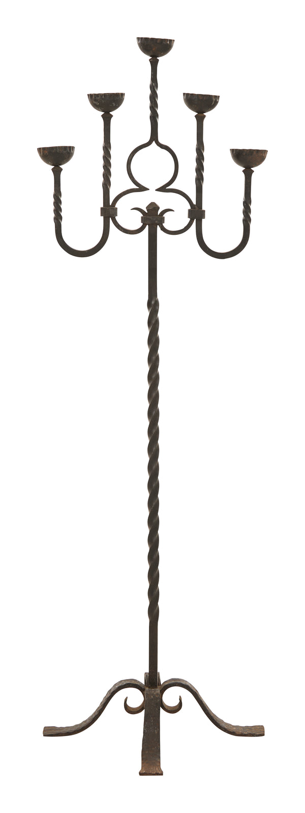 Vintage Iron Candelabra