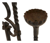 Vintage Iron Candelabra