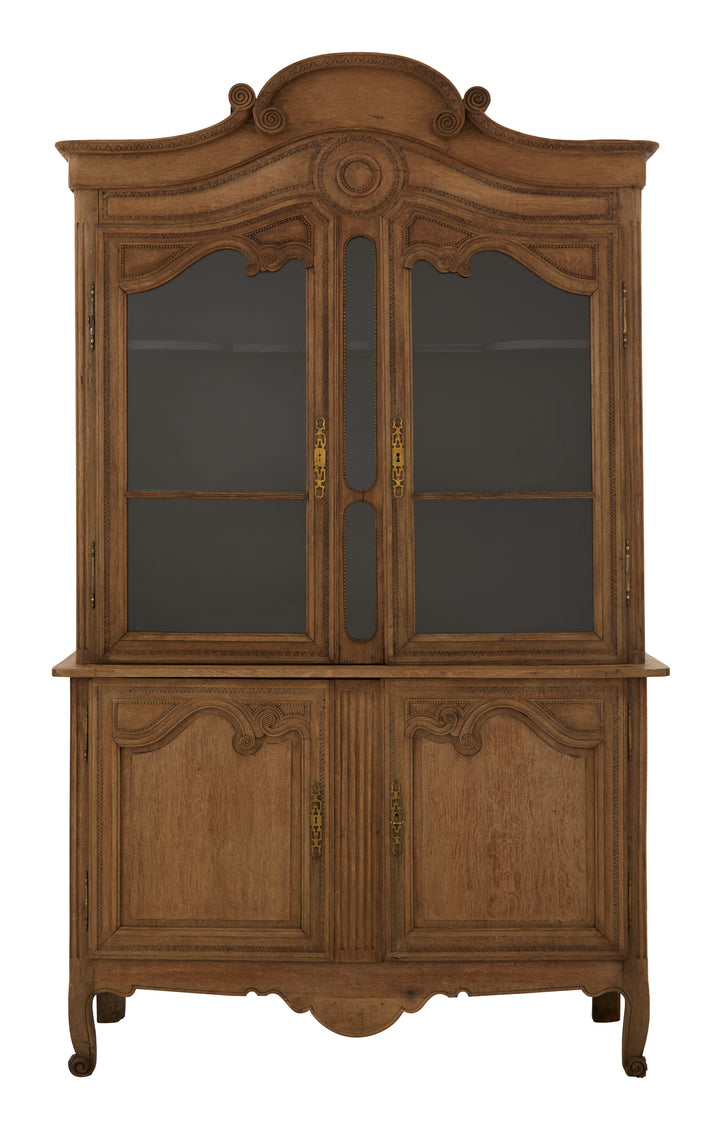 Antique Carved Breakfront