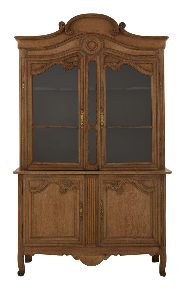 Antique Carved Breakfront