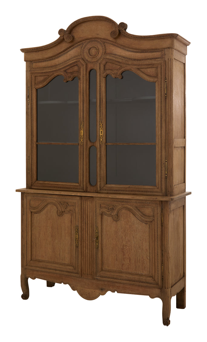 Antique Carved Breakfront