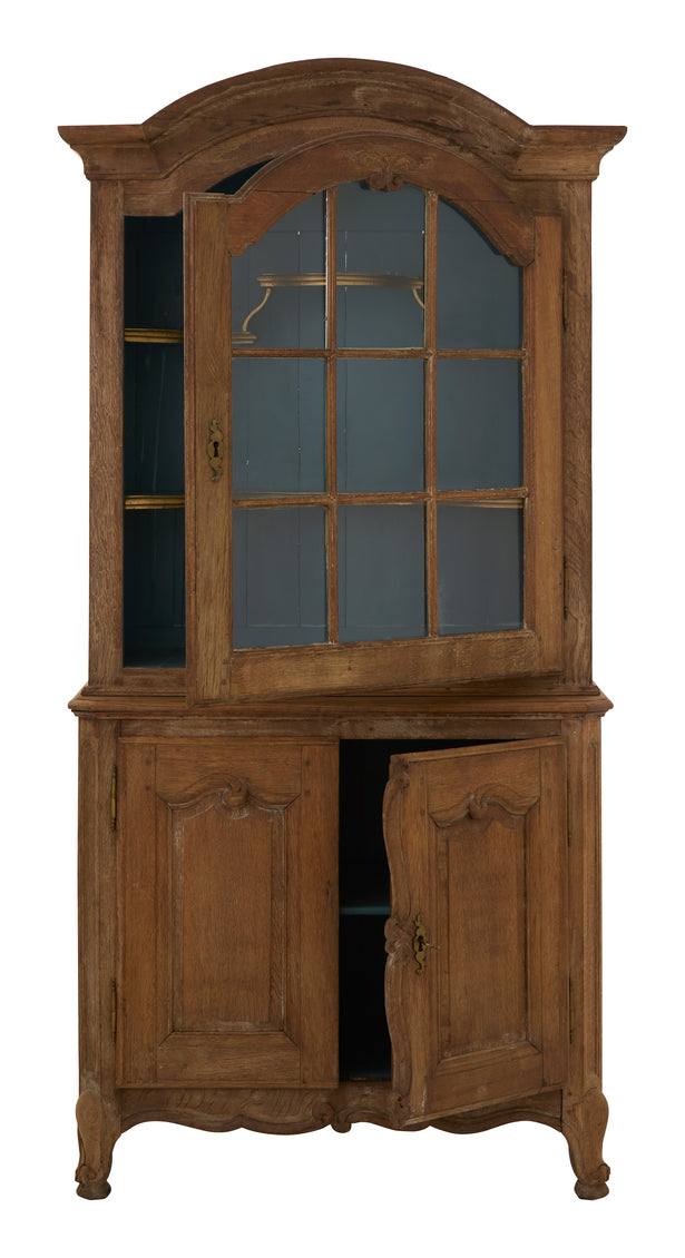 Antique Flemish Vitrine