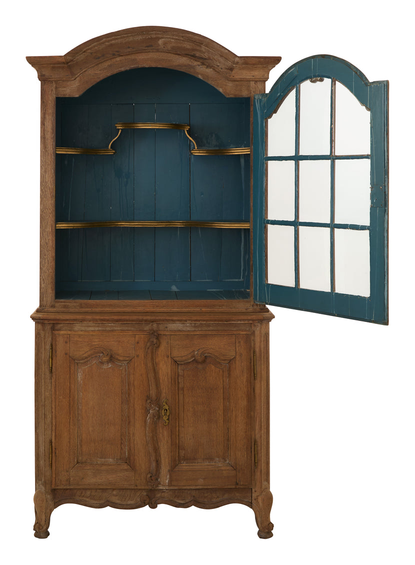 Antique Flemish Vitrine