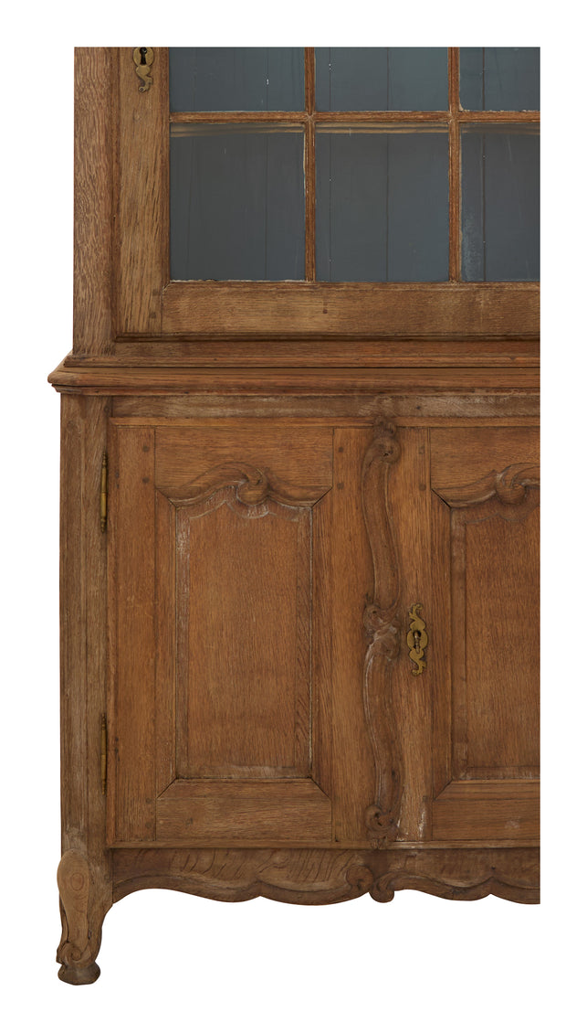 Antique Flemish Vitrine