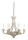 Vintage Wood Chandelier