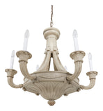 Vintage Wood Chandelier