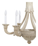 Vintage Wood Chandelier
