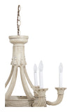 Vintage Wood Chandelier
