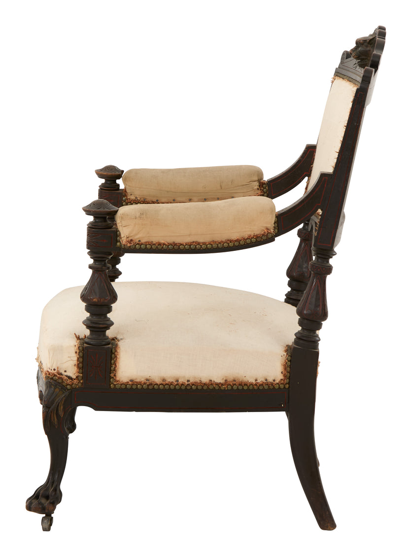 Antique Napoleon III Armchair