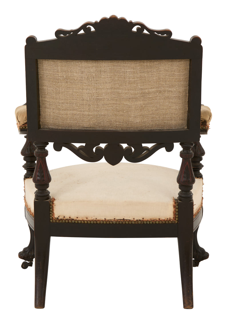 Antique Napoleon III Armchair