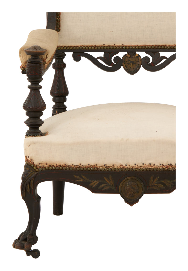 Antique Napoleon III Armchair