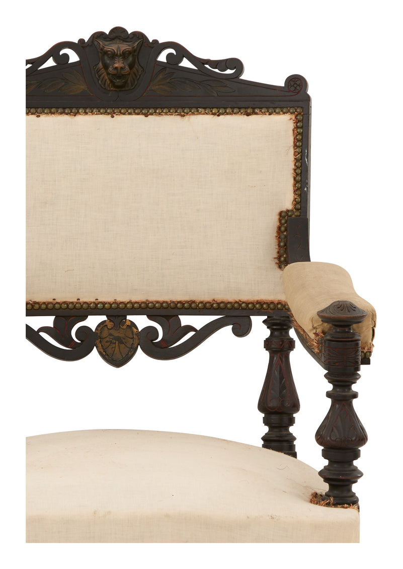 Antique Napoleon III Armchair