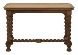 Antique Barley Twist Wood Table