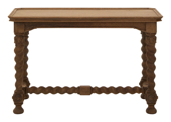 Antique Barley Twist Wood Table