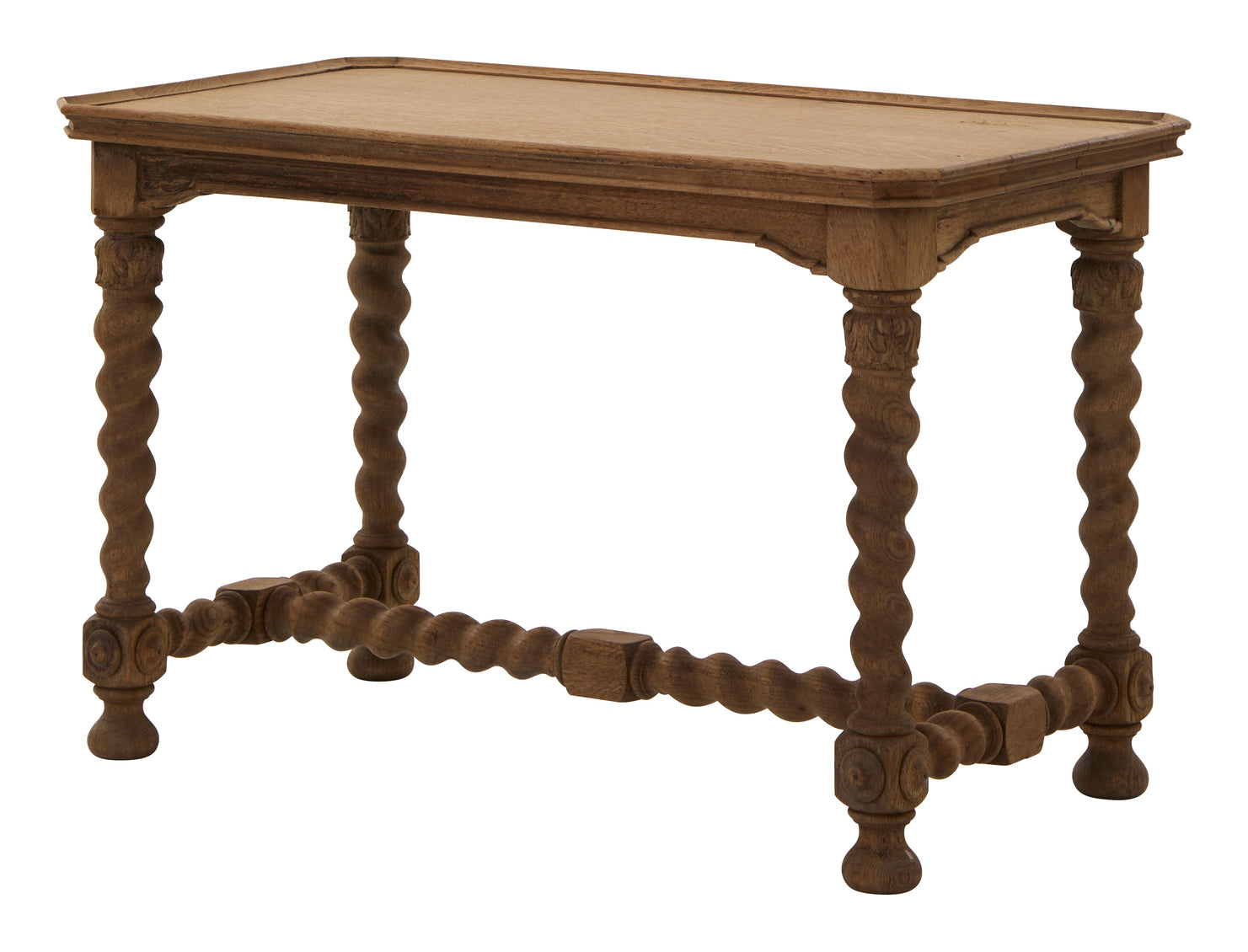 Antique Barley Twist Wood Table