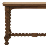 Antique Barley Twist Wood Table