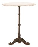 Vintage Marble Top Bistro Table