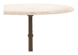 Vintage Marble Top Bistro Table