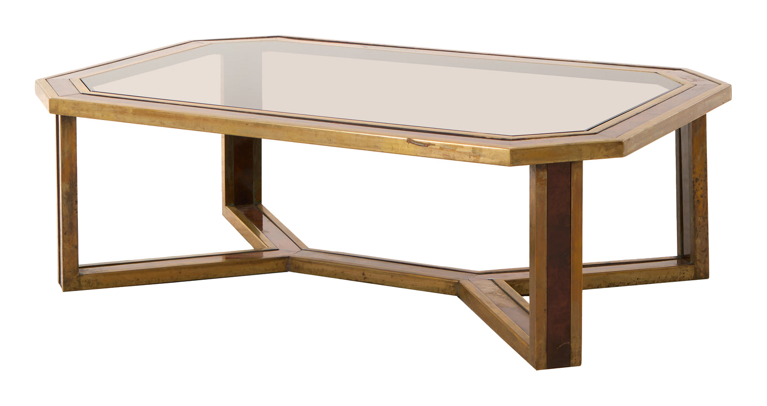Vintage Burl Wood Coffee Table