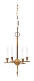 Antique Brass Arrow Chandelier