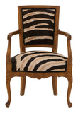 Vintage Zebra Armchair