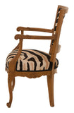 Vintage Zebra Armchair