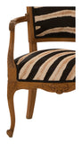 Vintage Zebra Armchair