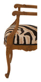 Vintage Zebra Armchair