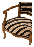 Vintage Zebra Armchair