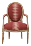 Antique Louis XVI Ikat Armchair