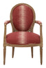 Antique Louis XVI Ikat Armchair