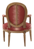 Antique Louis XVI Ikat Armchair