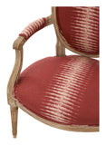 Antique Louis XVI Ikat Armchair