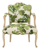 Antique Fig Leaf Armchair