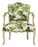 Antique Fig Leaf Armchair