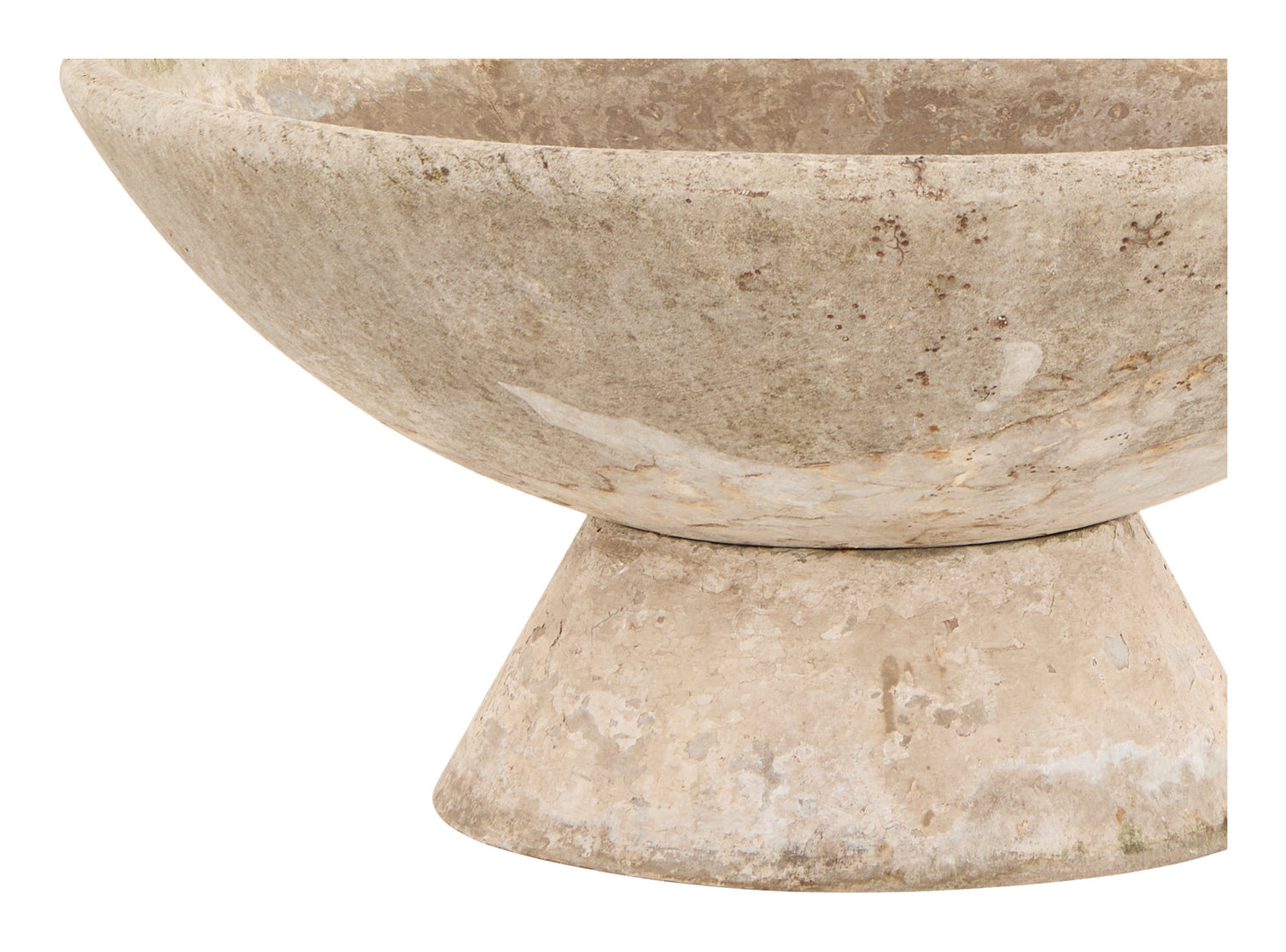 Vintage Round Willy Guhl Planter