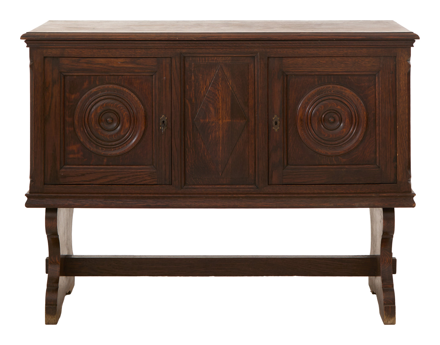 Vintage Wood Credenza