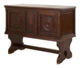 Vintage Wood Credenza