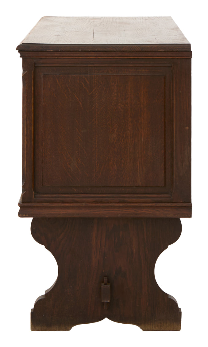 Vintage Wood Credenza