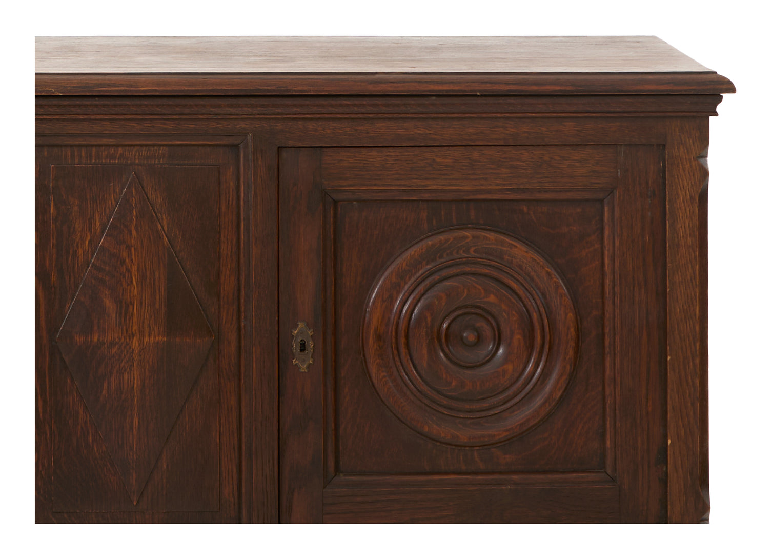 Vintage Wood Credenza