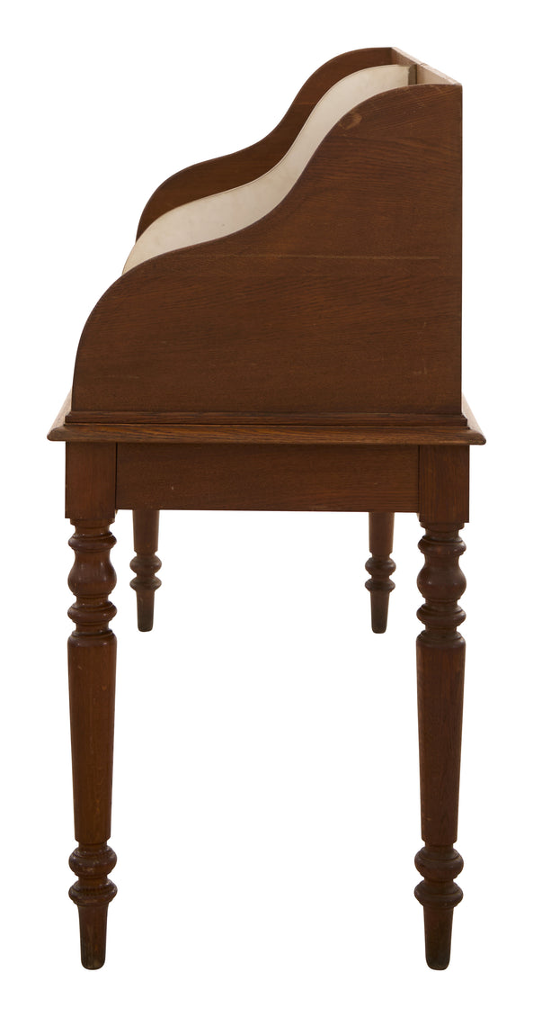 Vintage Wood Bank Desk