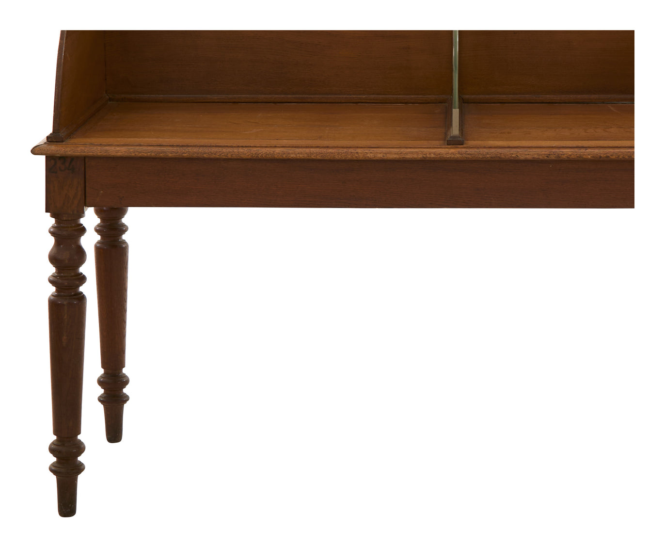 Vintage Wood Bank Desk