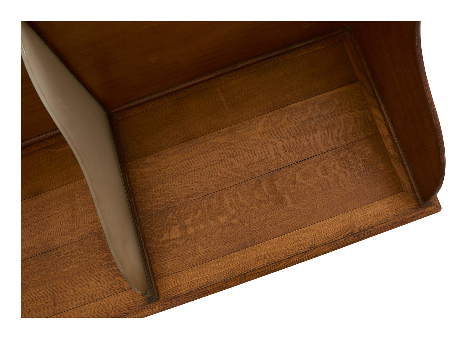 Vintage Wood Bank Desk